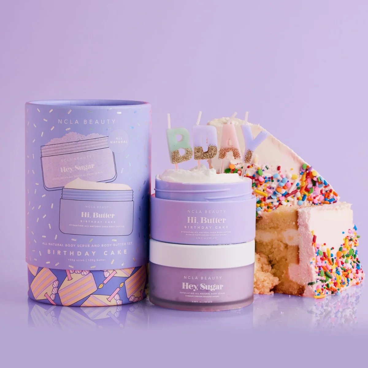 NCLA Beauty Birthday Cake Body Care Set (Discovery Set 100 ml each) 4