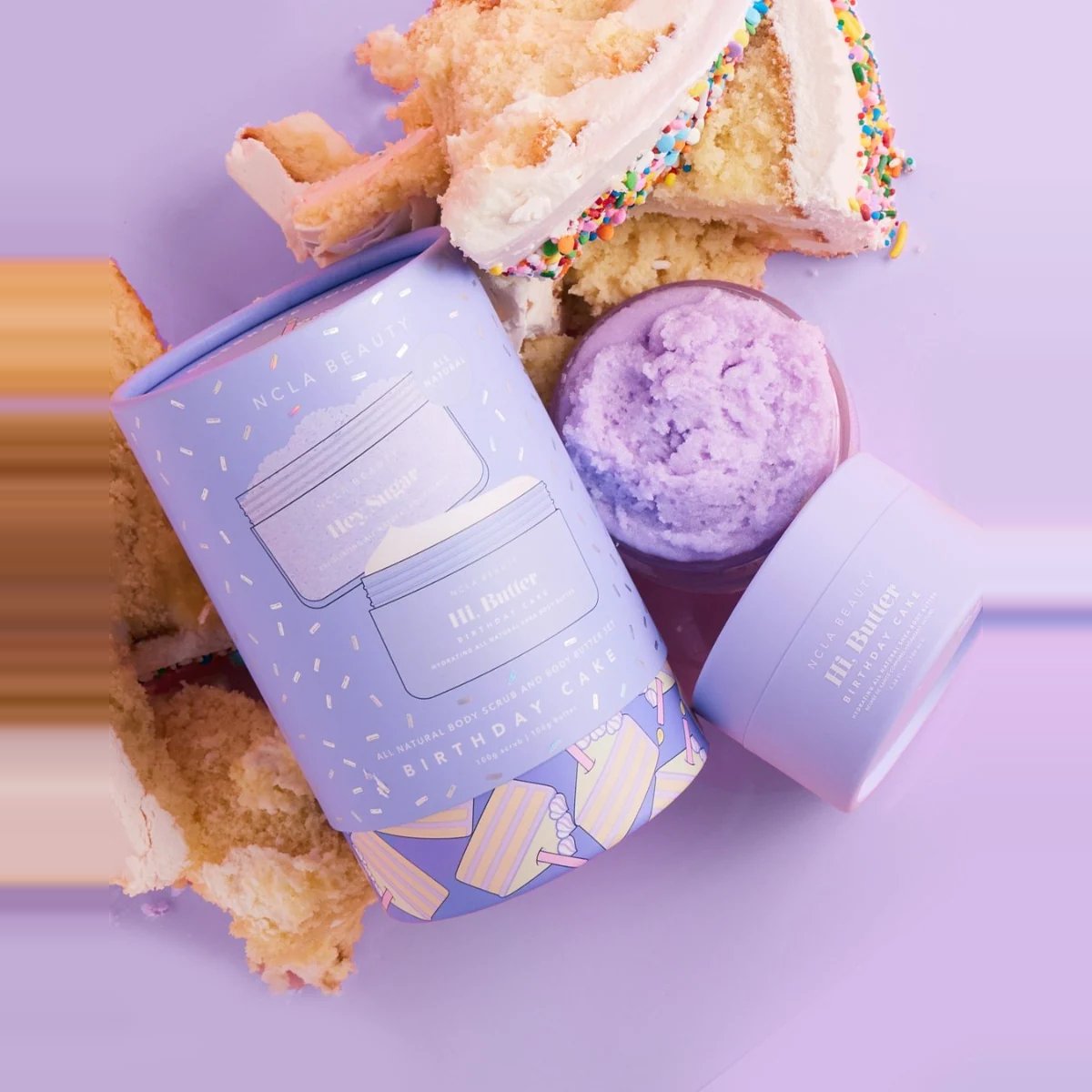 NCLA Beauty Birthday Cake Body Care Set (Discovery Set 100 ml each) 2
