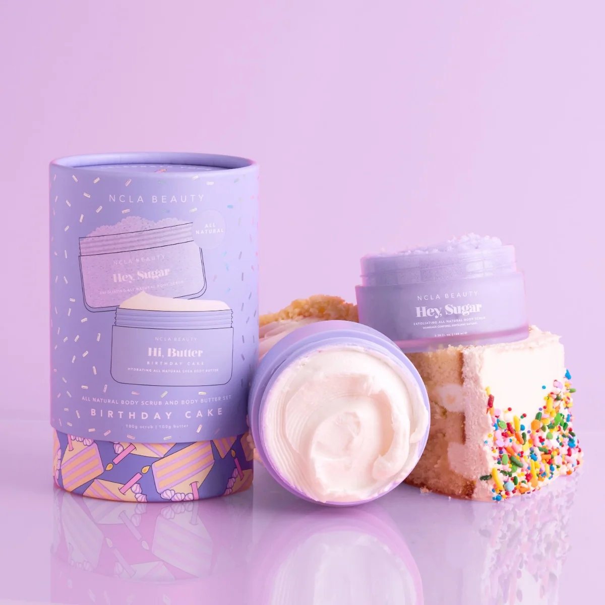 NCLA Beauty Birthday Cake Body Care Set (Discovery Set 100 ml each) 3
