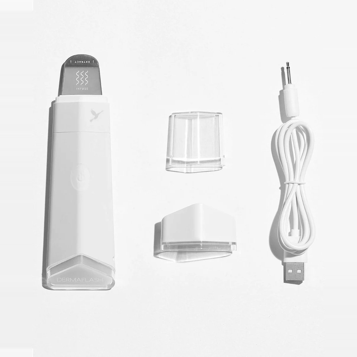 Dermapore Blackhead Extractor & Serum Infuser - White 2