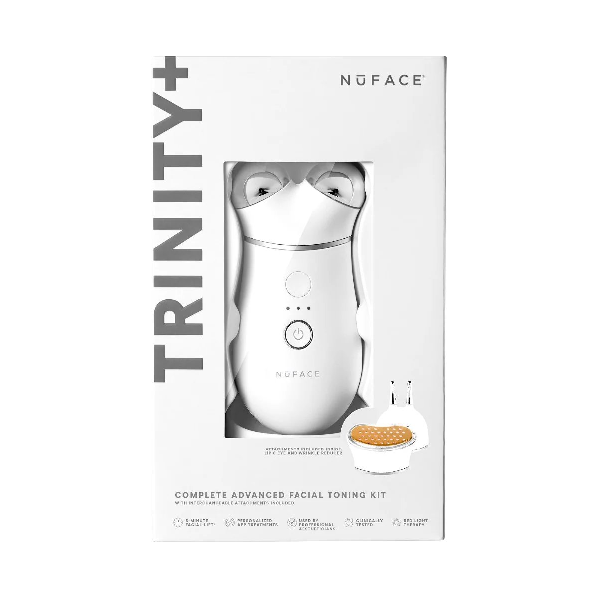 NuFACE TRINITY+ Advanced Facial Toning Kit - Velvet Rose 6