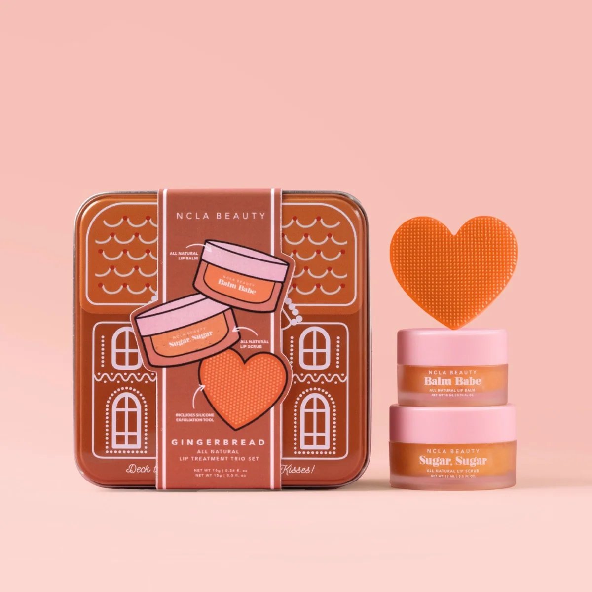 NCLA Beauty Gingerbread Lip Treatment Set 2