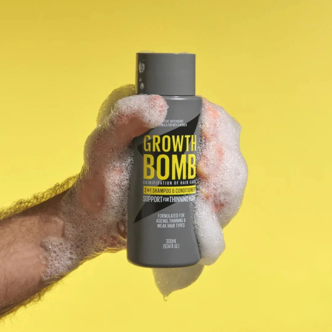 Growth Bomb High Strength 2-1 Shampoo & Conditioner 300ml 4