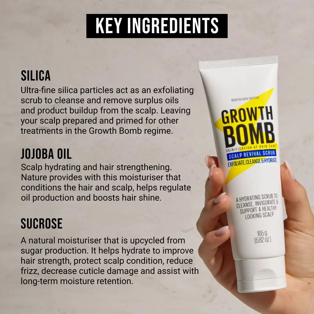 Growth Bomb Scalp Revival Scrub 165g 2