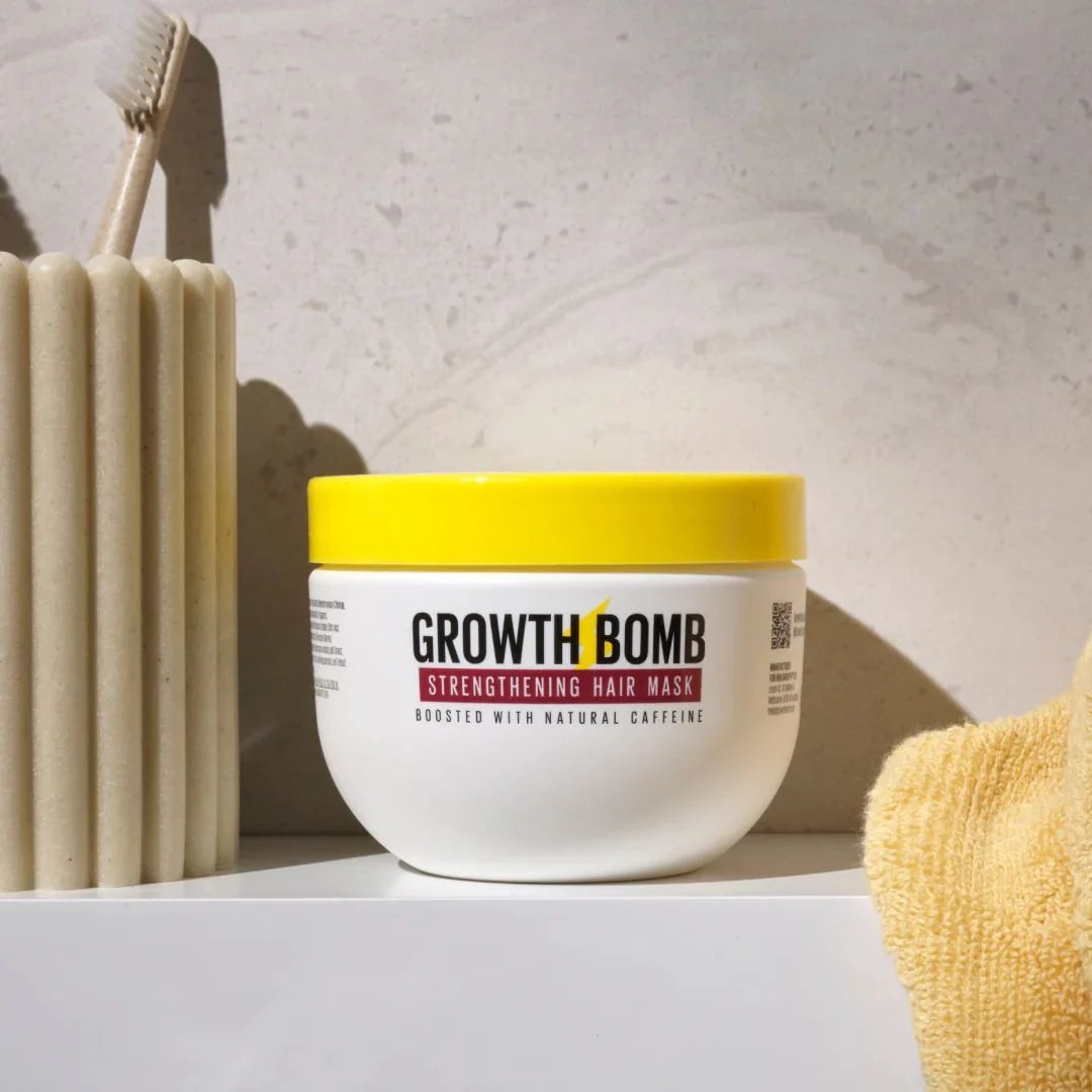 Growth Bomb Strengthening Hair Mask Tub 235ml 2