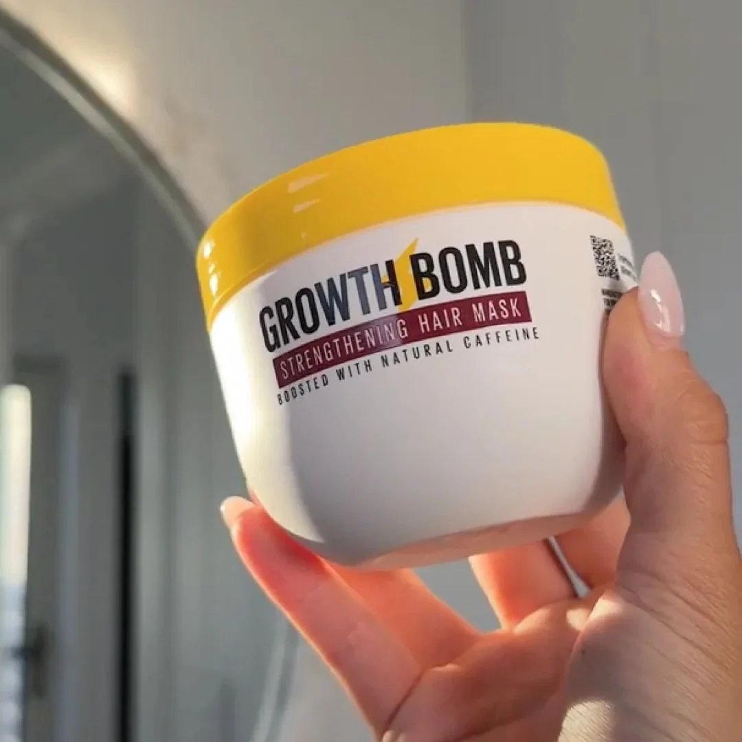 Growth Bomb Strengthening Hair Mask Tub 235ml 6
