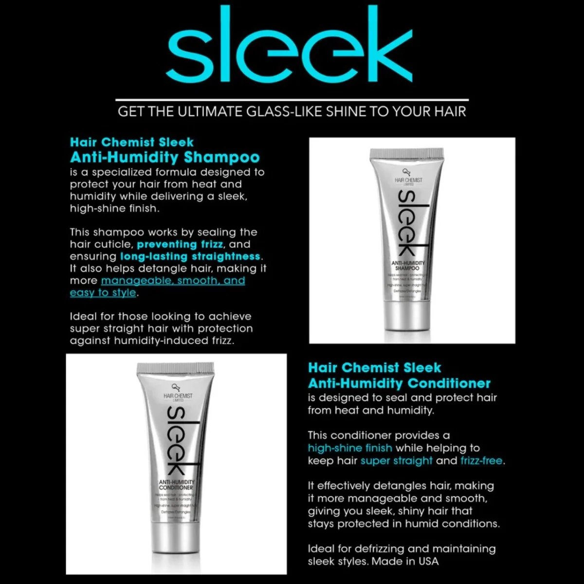 Hair Chemist Sleek Anti-humidity Set 3 pcs 6