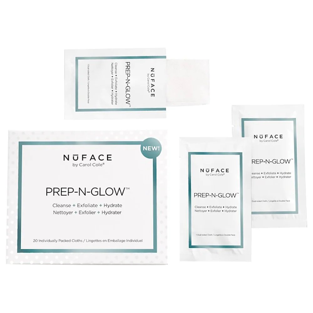 NuFACE Prep-N-Glow Cleansing Cloth 20pk 2