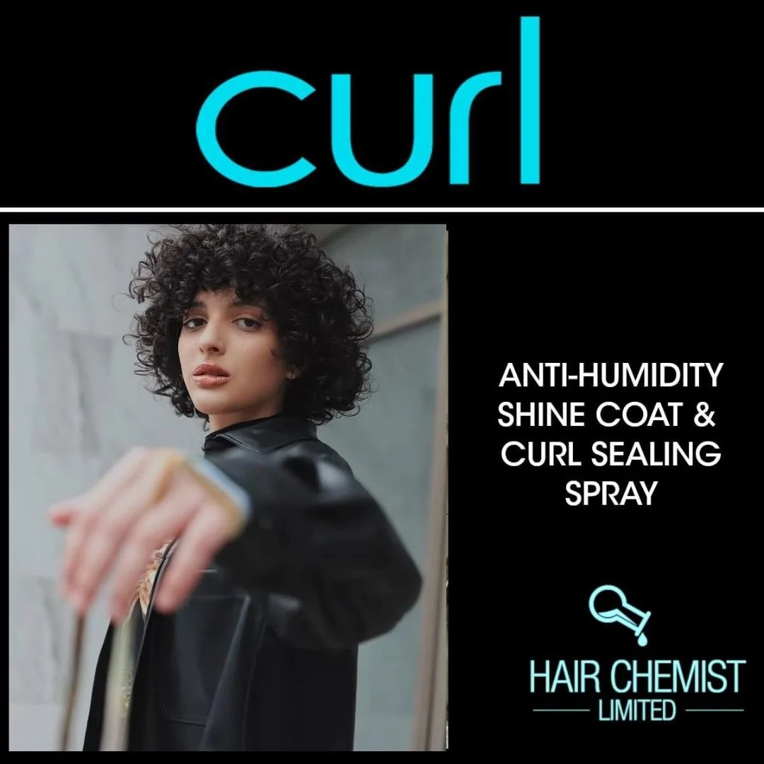 Hair Chemist CURL Anti Humidity Shine Coat & Curl Sealing Spray 8 oz. 2