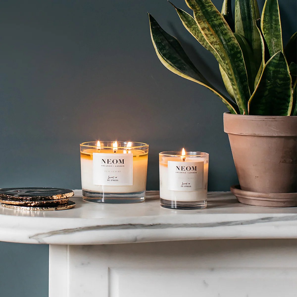 Neom Organics Real Luxury Scented Candle (3 Wicks) 3