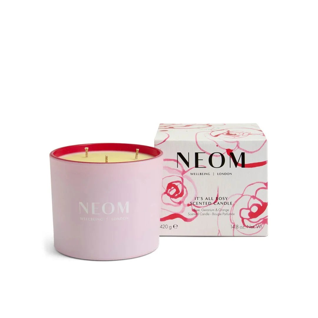 It’s All Rosy Scented Candle (3 Wick) 2