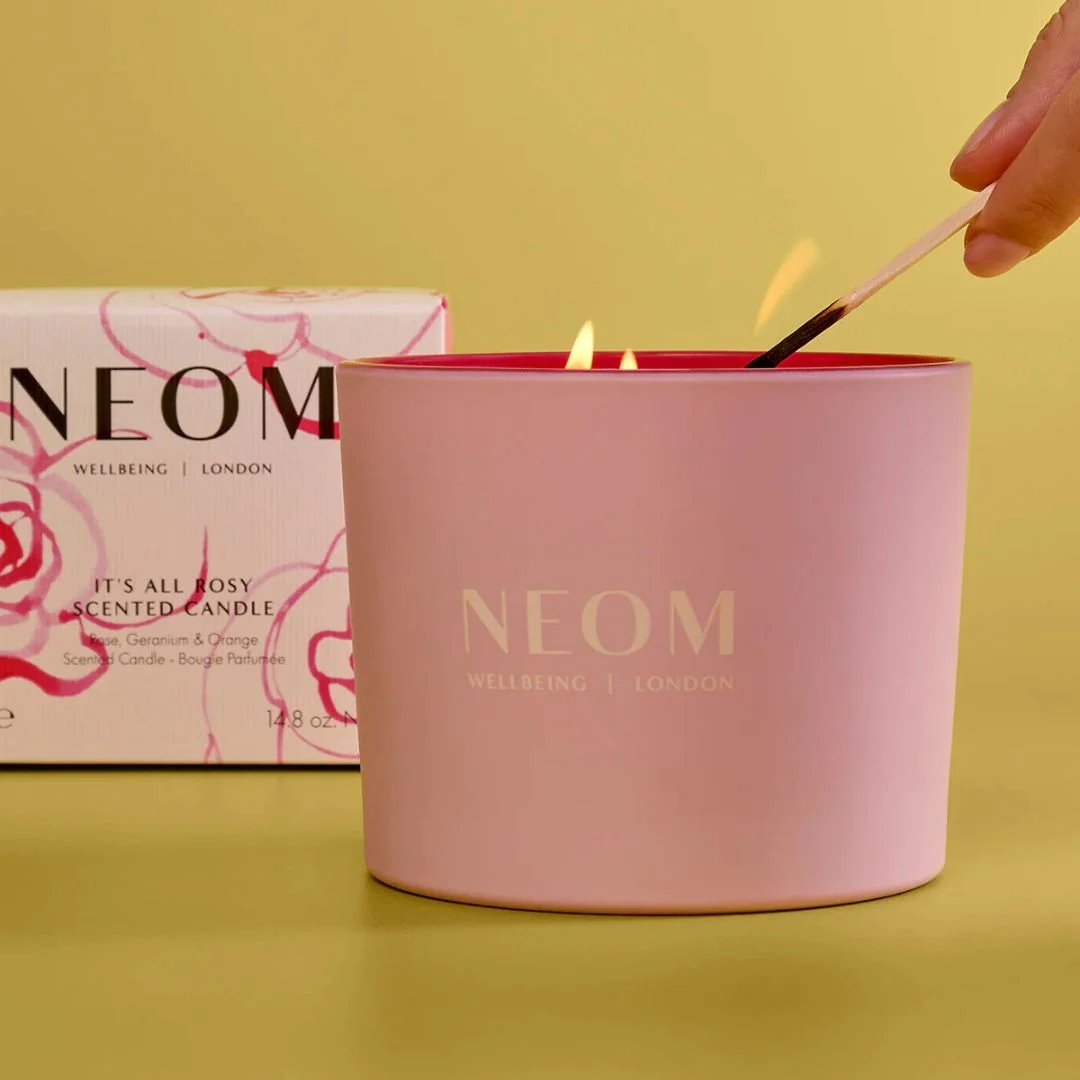 It’s All Rosy Scented Candle (3 Wick) 3