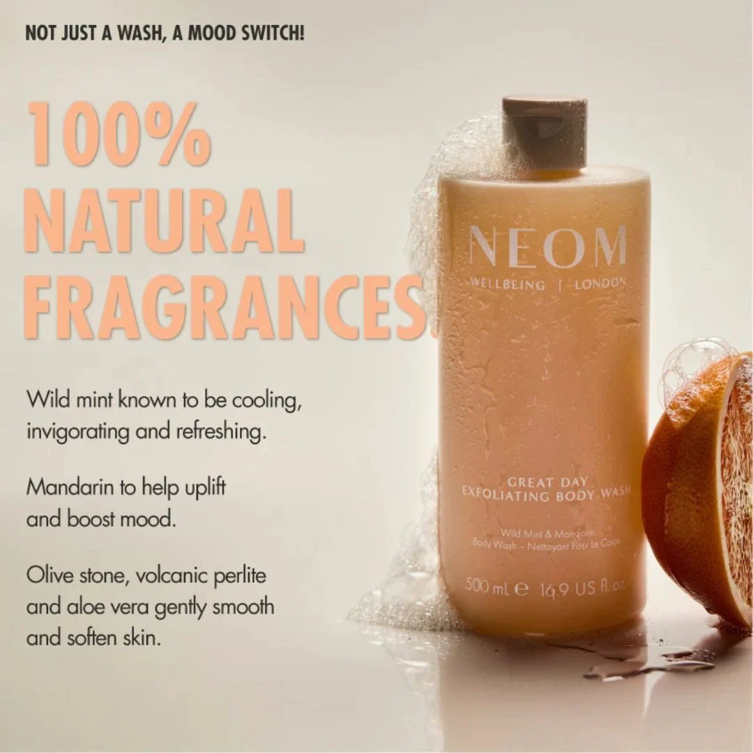 Great Day Exfoliating Body Wash 500ml 2