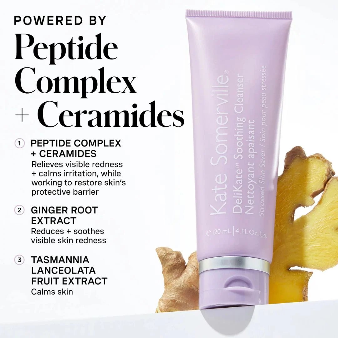 DeliKate Soothing Cleanser - 120 ml / 4 fl oz 4