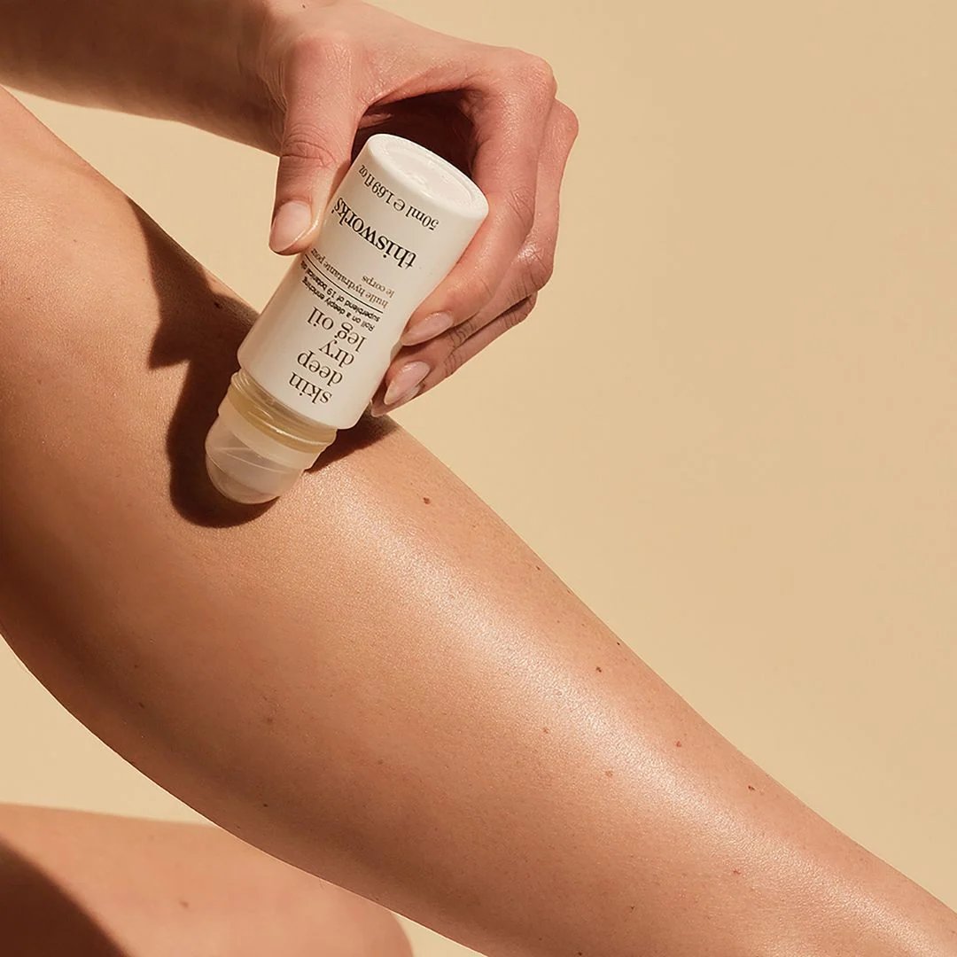 skin deep dry leg oil roller ball 50ml 5