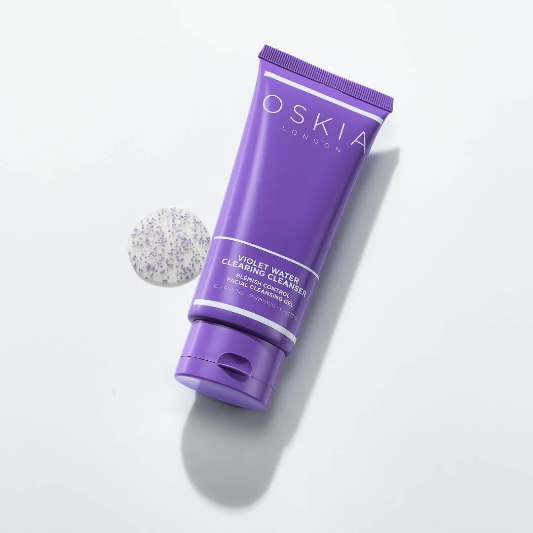 Violet Water Clearing Cleanser Blemish Control Facial Cleansing Gel 100ml 2