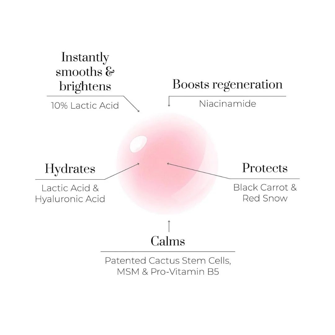 Oskia Lactic Acid Liquid Mask Micro-Peel 30Ml 2