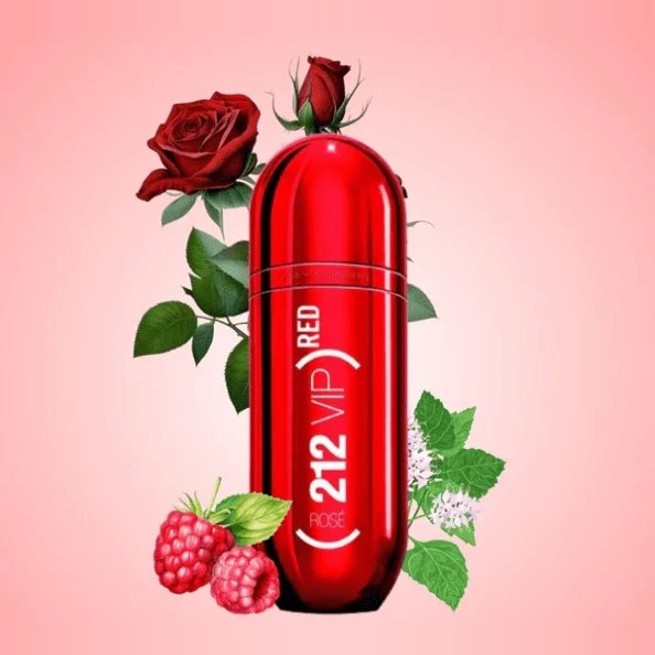 Carolina Herrera 212 Vip Rose Red Limited Edition EDP 80ML 3