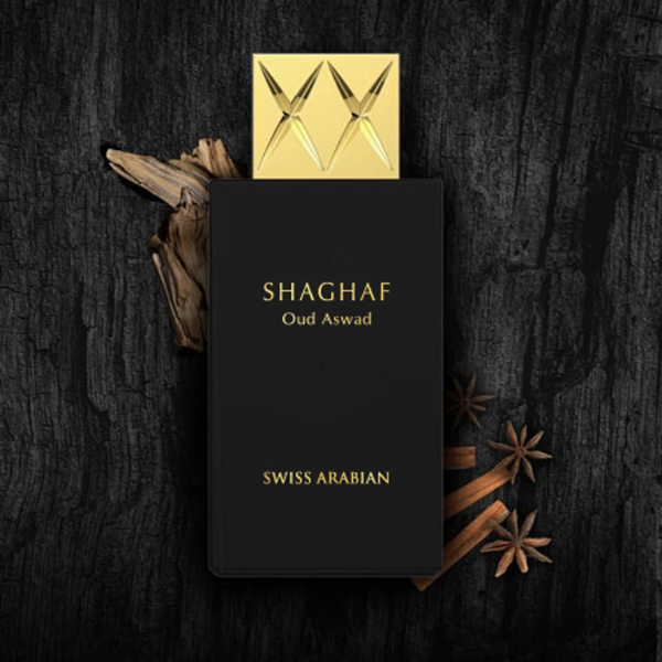 SWISS ARABIAN Shaghaf Oud Aswad Eau de Parfum Men and Women 75ml 4