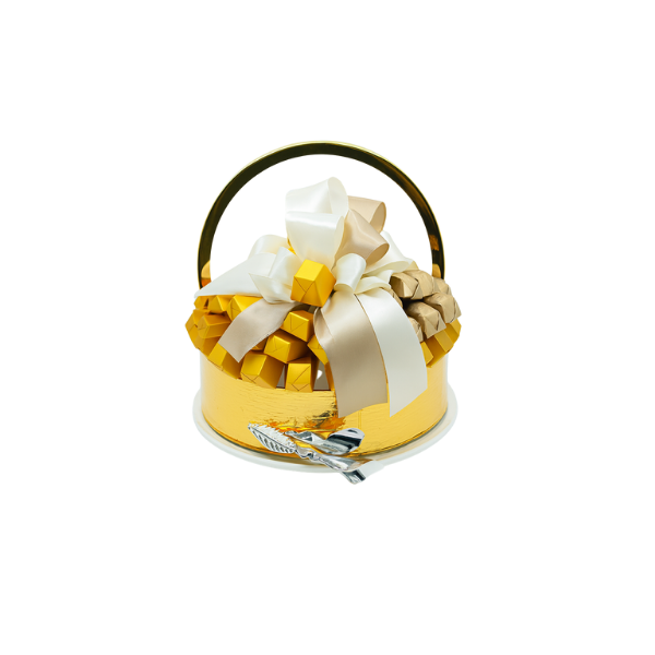 Golden Crown Chocolate Basket