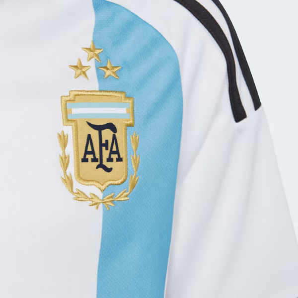 Argentina 22 Winners Home Jersey Kids 3