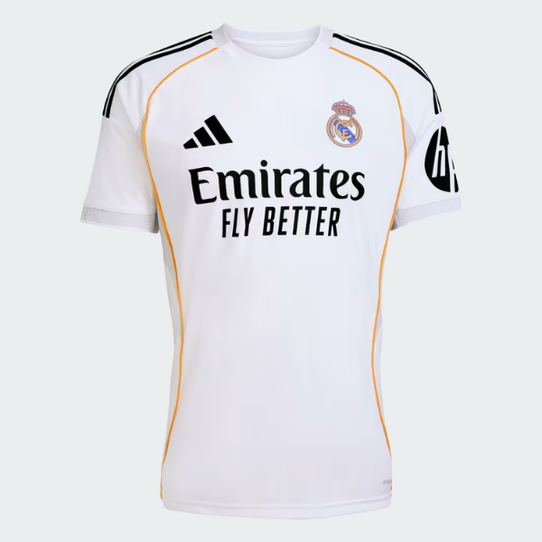 Real Madrid 25/26 Home Jersey 3