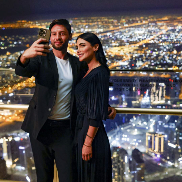 At the Top BURJ KHALIFA — VIP Lounge Levels 152, 153 & 154 with Canapés 6