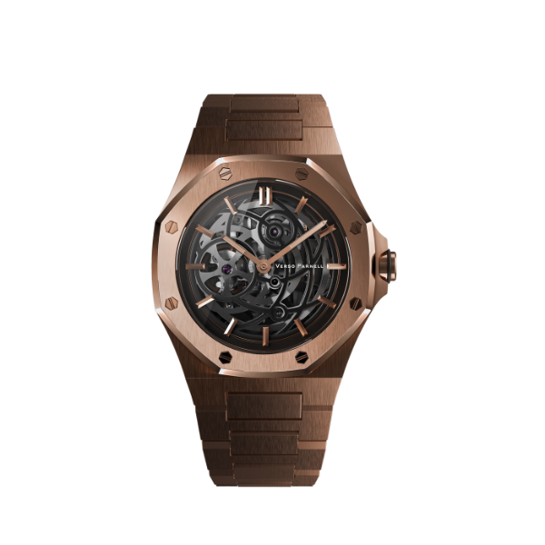 Aurora Rose Gold Skeleton Metal 2