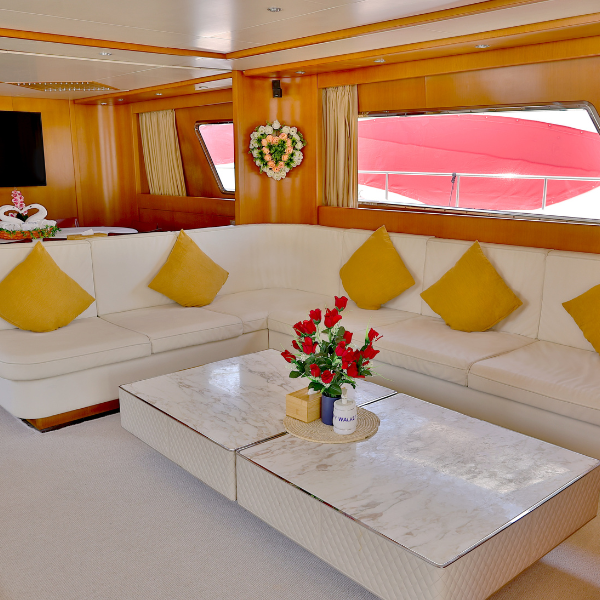 Extended Burj Yacht Tour (San Lorenzo 62ft) with Breakfast (Child Ticket) 7