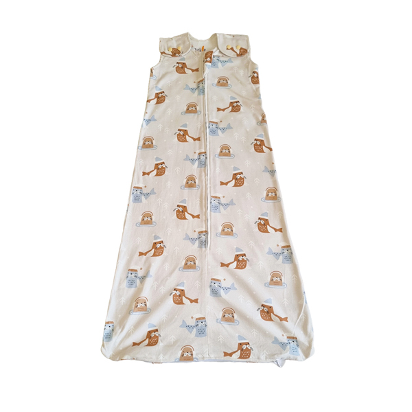 Tickle Tickle Organic Cotton Sleeping Bag-1.0 Tog -WallyWhisker- 3 M-4Y 4
