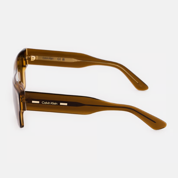 Women CK23504S Square Sunglasses, Brown 2