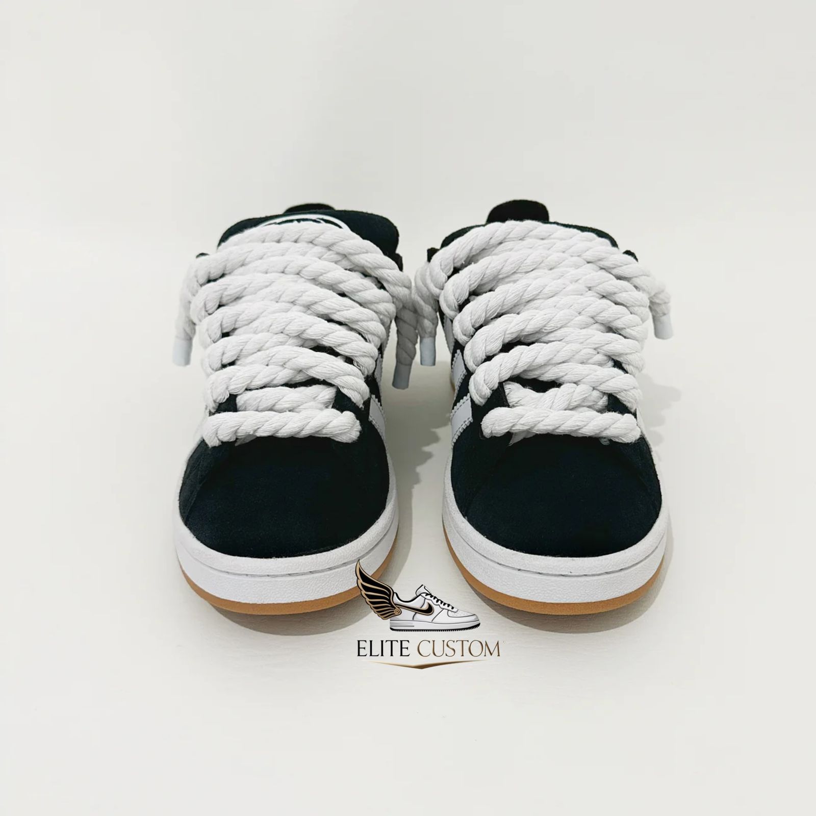 Rope laces Black adidas Campus 00’s 4