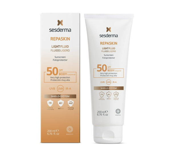 REPASKIN Light Fluid Body SPF 50+ 2