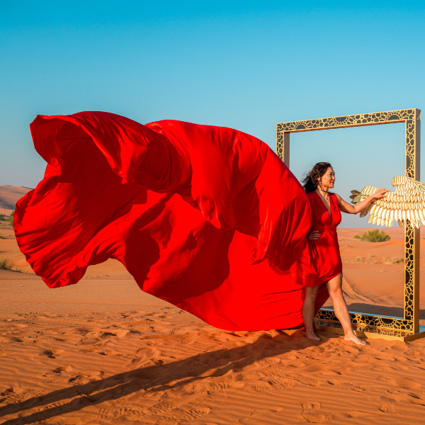 Desert Flying Dress - Videography Tour Experience 5
