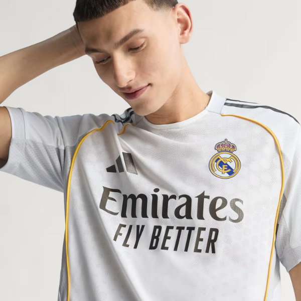 Real Madrid 25/26 Home Authentic Jersey 6