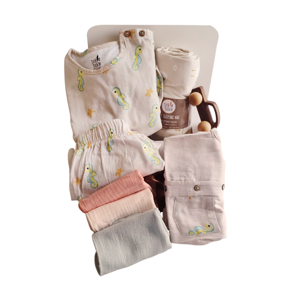 Sea Sparkle Baby Organic Gift Set