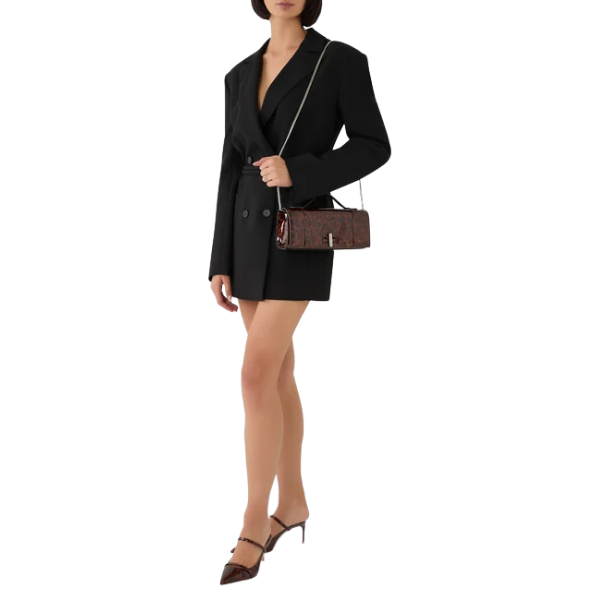 May Leopard Patent Clutch Bag 3
