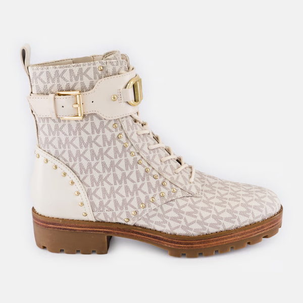 Women Kincaid Zipper Closure Ankle Boots, Cream 3