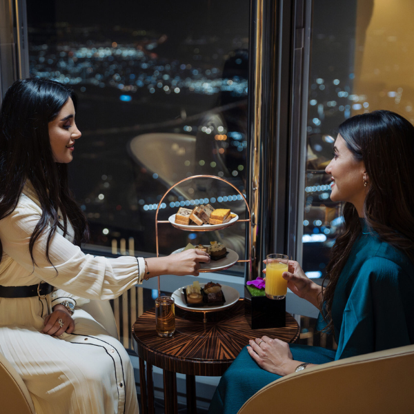 At the Top BURJ KHALIFA — VIP Lounge Levels 152, 153 & 154 with Canapés 5