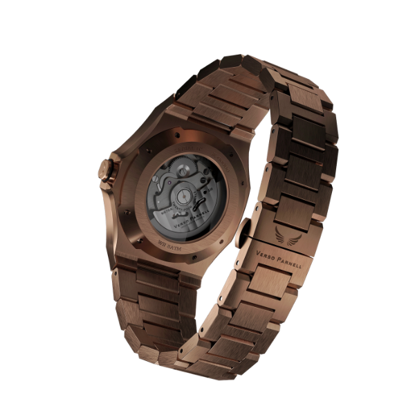 Aurora Rose Gold Skeleton Metal 4