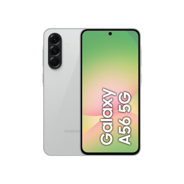 Samsung Galaxy A56 5G, Android Smartphone, 128GB Storage, 8GB RAM, Awesome Lightgray