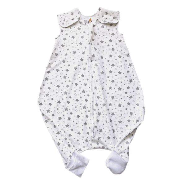 Organic Cotton Sleeping Bag with Feet - 1.0 TOG-Galaxy 1 to 4 Y 5