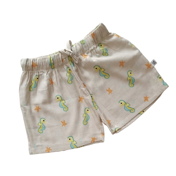 Tickle Sea Sparkle Organic Muslin Shorts and Tee Set 6 Mth to 5 Yrs 3