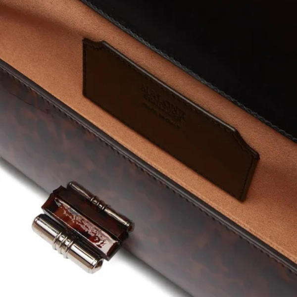 May Leopard Patent Clutch Bag 6