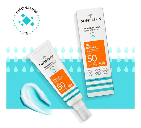 Sophieskin Facial Sunscreen Oil Balance SPF 50 2