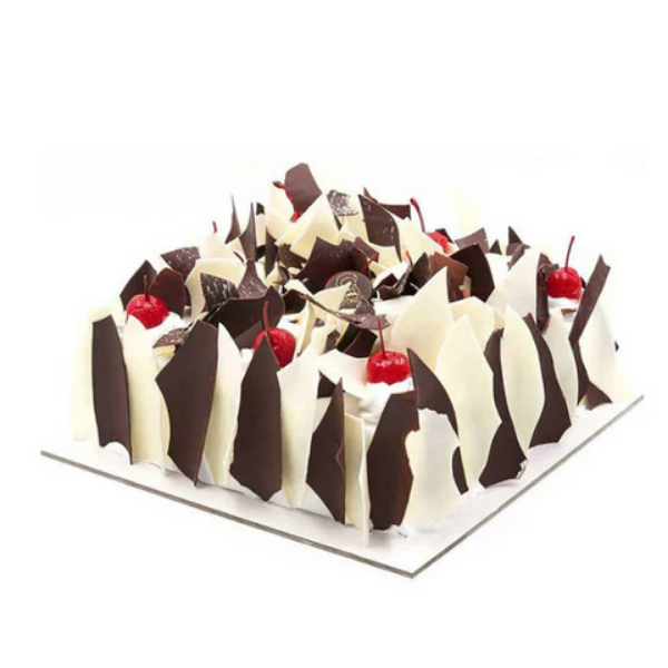 Black & White Forest Cake | Egg Free Cake