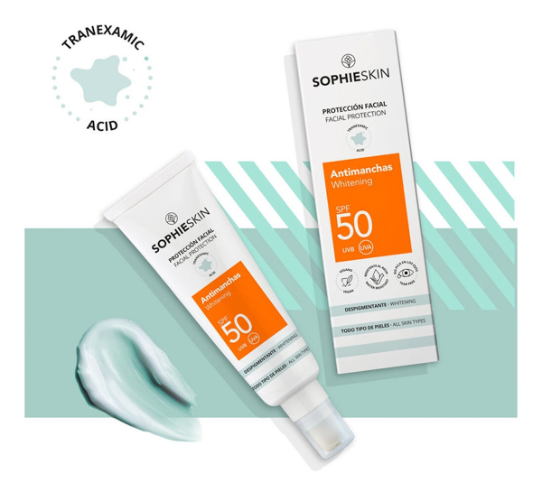 Sophieskin Facial Sunscreen Dipigmenting - Whitening SPF 50 2