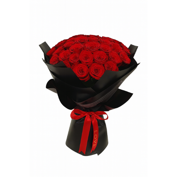 SHB-005 – Luxury Red Roses Grand Bouquet