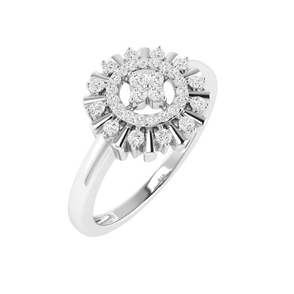 18K Gold Starlit Ring with Diamonds 5