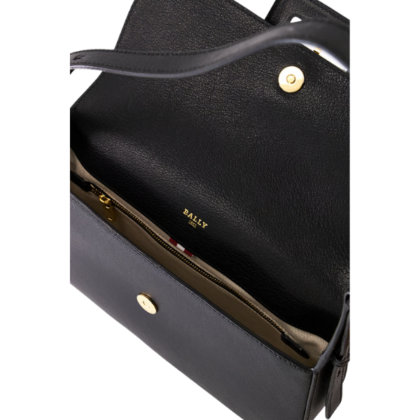 Women Plain Jadha Shoulder Bag, Black 3